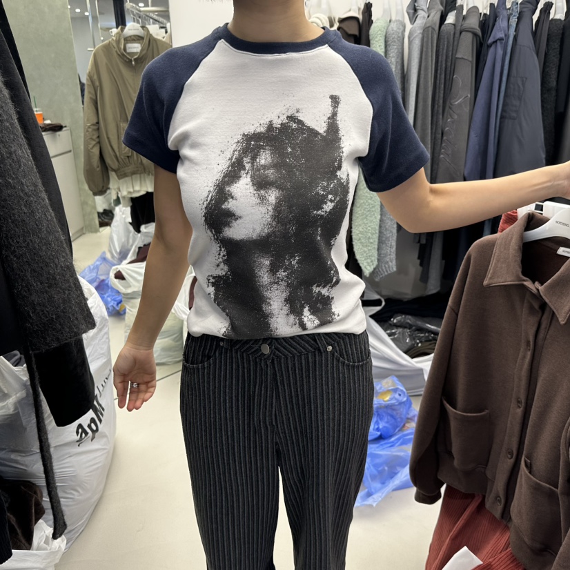 NOTHING MORE東大門代購女裝新款時尚人氣推薦職業真品T恤NOTHING MORET恤圖色1