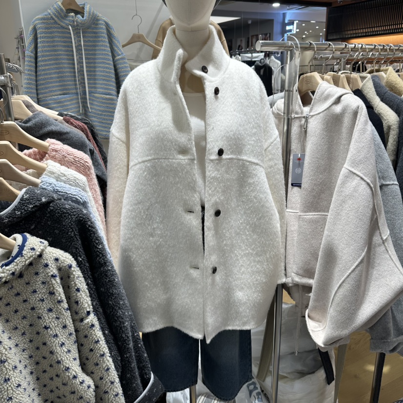 TIZZI東大門實拍女裝新品休閑時尚推薦真品職業中長款大衣TIZZI中長款大衣圖色2