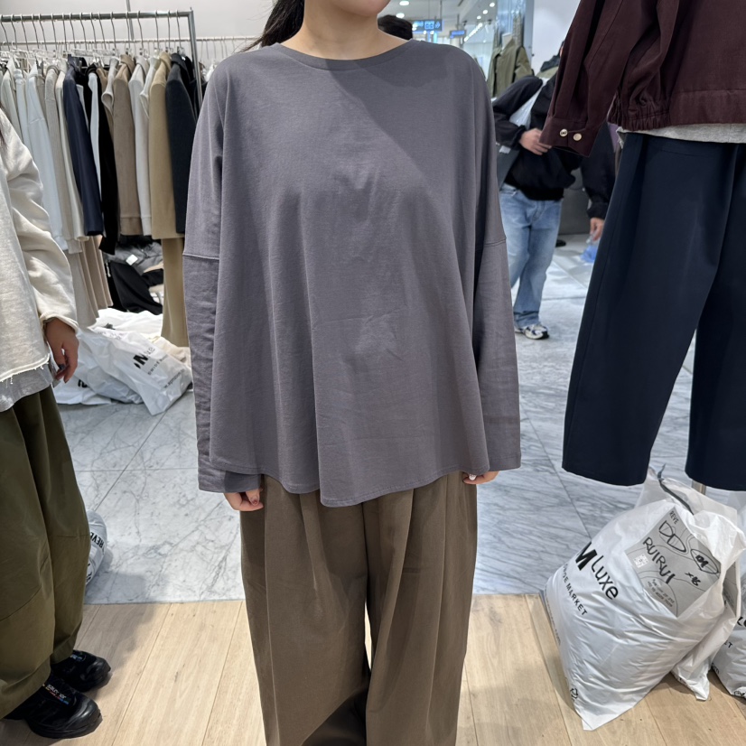 REVE-L韓國直郵女裝新品推薦休閑熱賣時尚人氣真品長袖T恤REVE-L長袖T恤圖色4