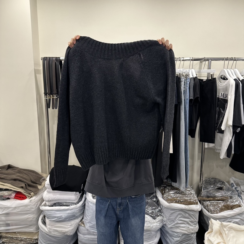 OUTFIT/SOAP AMD WATER韓國直郵女士新品人氣休閑毛衣OUTFIT/SOAP AMD WATER毛衣