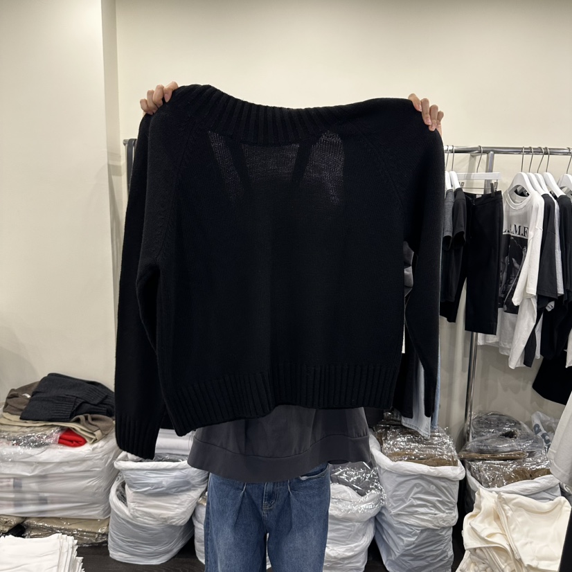 OUTFIT/SOAP AMD WATER韓國直郵女士新品人氣休閑毛衣OUTFIT/SOAP AMD WATER毛衣