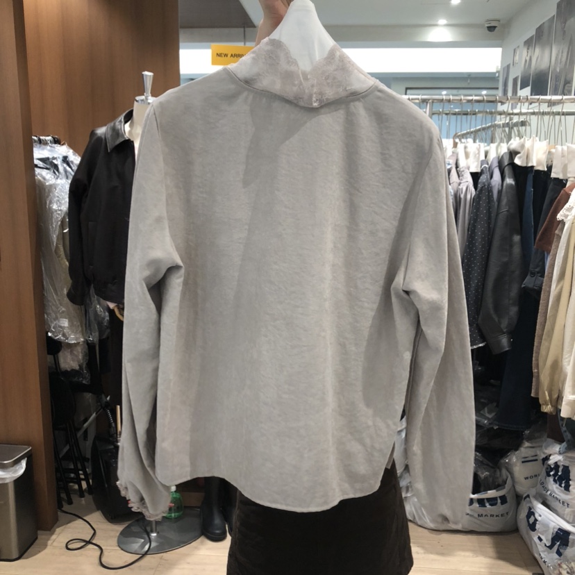 FLAT OGI韓國直郵女士新款熱賣人氣時尚職業真品襯衫蕾絲衫FLat OGI襯衫/蕾絲衫