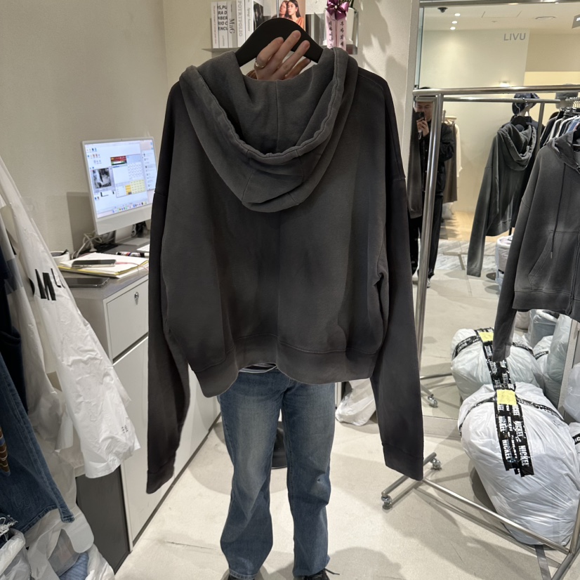 LIVU/MEMO CLASSIC東大門代購女士新品推薦衛衣拉鏈連帽衫復古LIVU/MEMO CLASSIC衛衣
