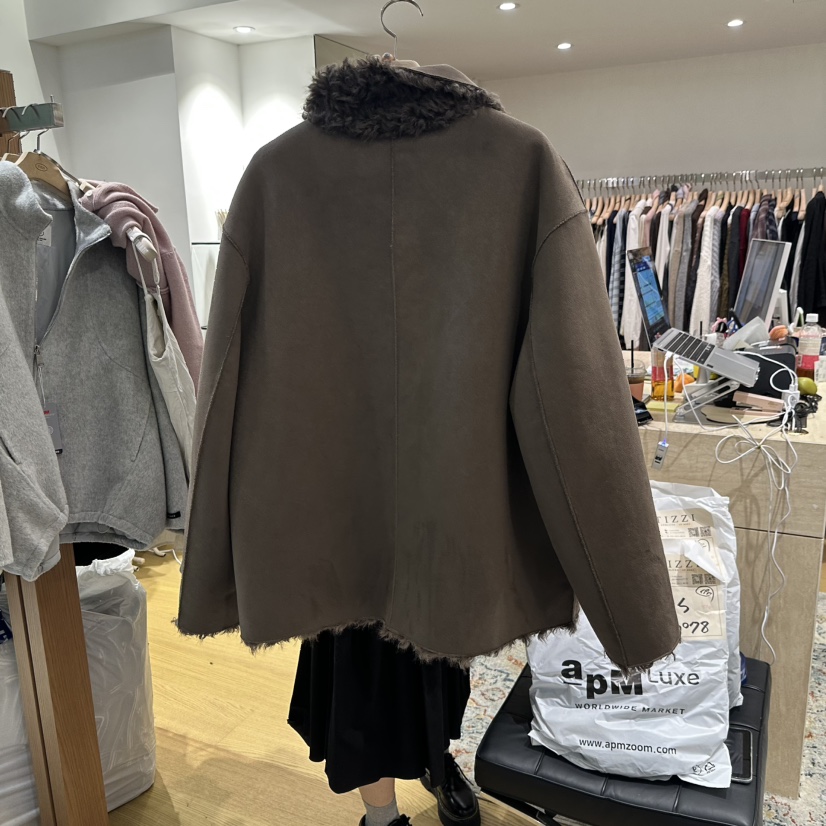 TIZZI東大門實拍女裝新款真品熱賣職業推薦時尚夾克兩面穿TIZZI夾克