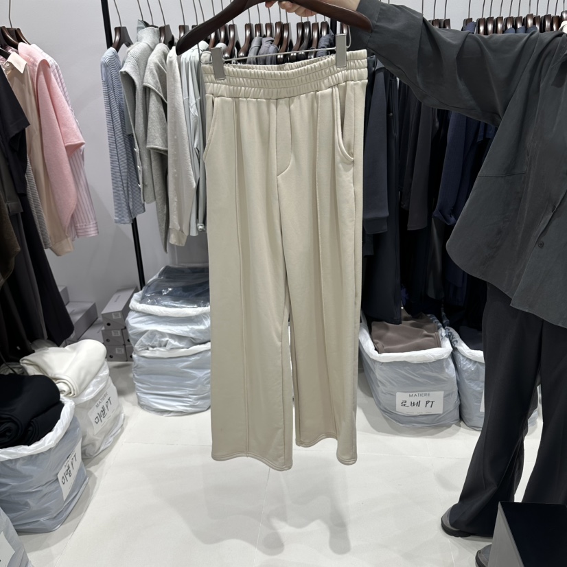 MATIERE東大門直郵女裝新品真品時尚休閑職業人氣休閑褲加絨MATIERE休閑褲圖色1