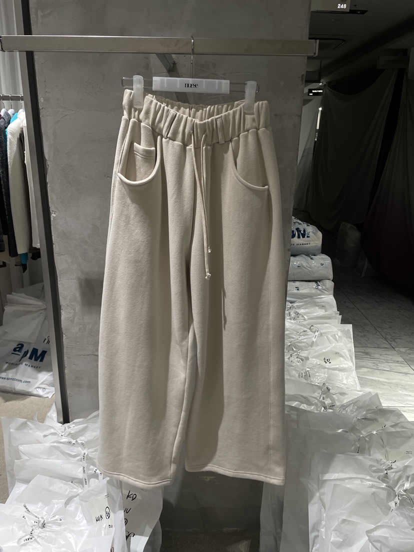 NUESE東大門代購女裝新品職業休閑時尚推薦熱賣休閑褲加絨NUESE休閑褲圖色2米