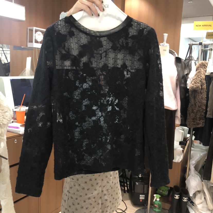 FLAT OGI韓國代購女裝新品休閑職業真品時尚人氣長袖T恤FLat OGI長袖T恤圖色1