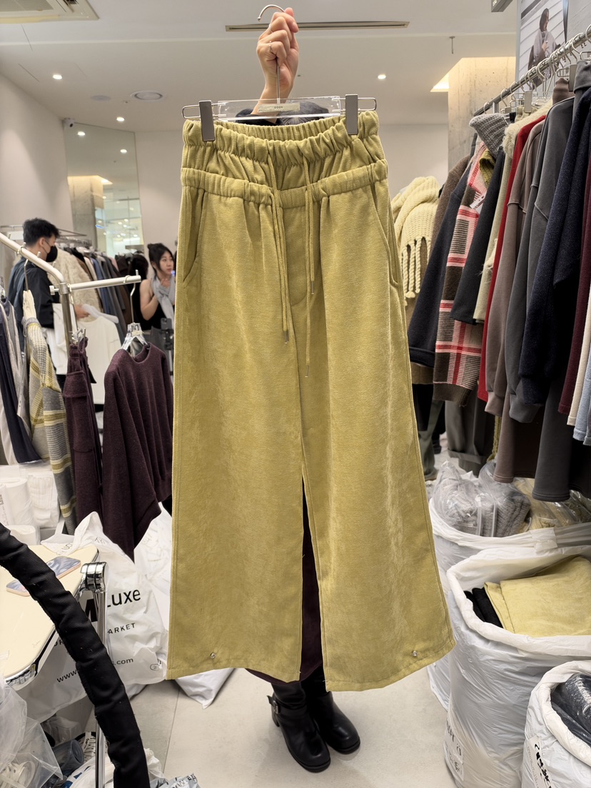UOOV東大門實拍女士新品人氣真品時尚休閑推薦熱賣休閑褲UOOV休閑褲圖色1