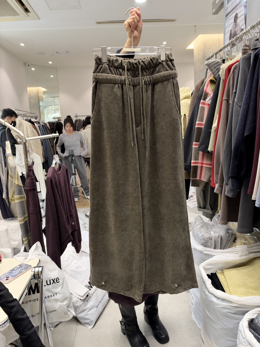 UOOV東大門實拍女士新品人氣真品時尚休閑推薦熱賣休閑褲UOOV休閑褲圖色3