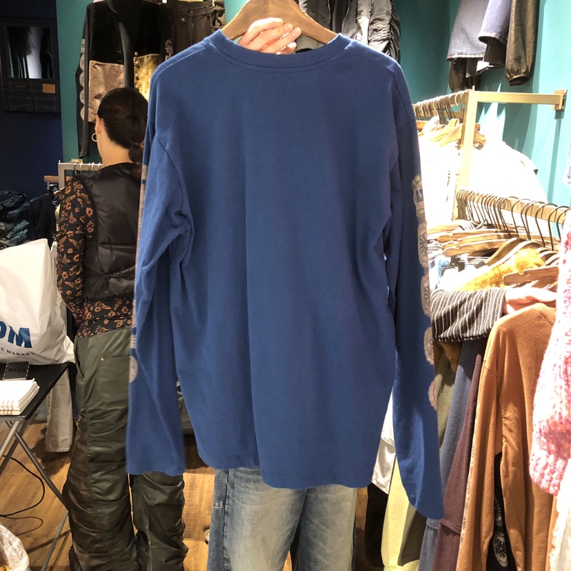 MERCI LINDA東大門直郵女裝新品職業休閑人氣長袖T恤腰帶MERCI LINDA長袖T恤