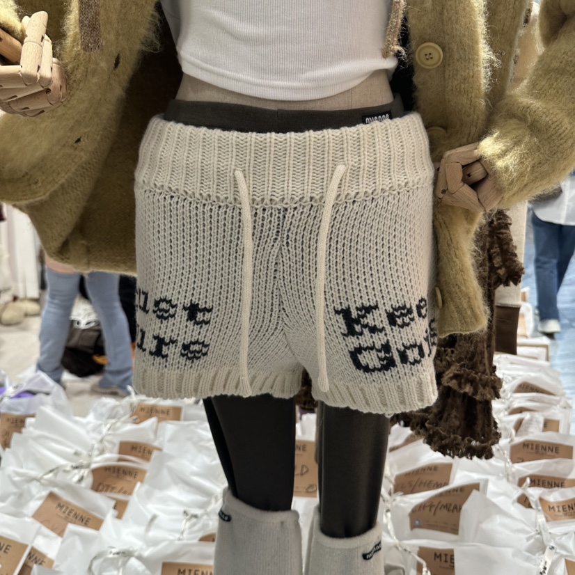 MIENNE韓國直郵女士新品時尚休閑職業推薦人氣真品熱賣短褲MIENNE短褲圖色1