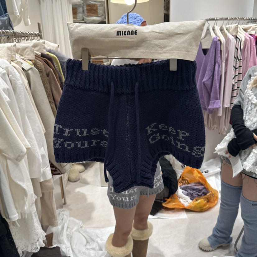 MIENNE韓國直郵女士新品時尚休閑職業推薦人氣真品熱賣短褲MIENNE短褲圖色3