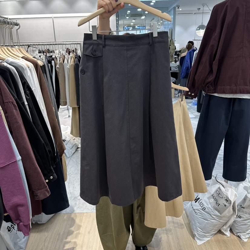 REVE-L東大門實拍女裝新款職業休閑熱賣真品半身裙中短裙REVE-L半身裙/中短裙圖色2