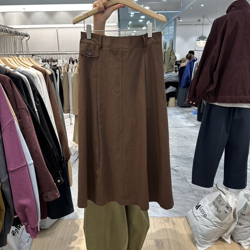 REVE-L東大門實拍女裝新款職業休閑熱賣真品半身裙中短裙REVE-L半身裙/中短裙圖色3