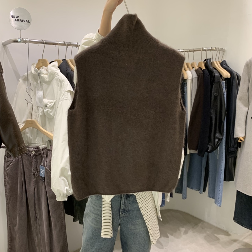PHILO韓國直郵女裝新品熱賣真品職業休閑時尚吊帶背心羊絨PHILO吊帶/背心
