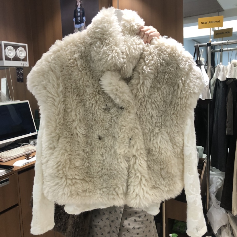 FLAT OGI東大門實拍女裝新款職業推薦時尚熱賣真品人氣馬甲FLat OGI馬甲圖色2