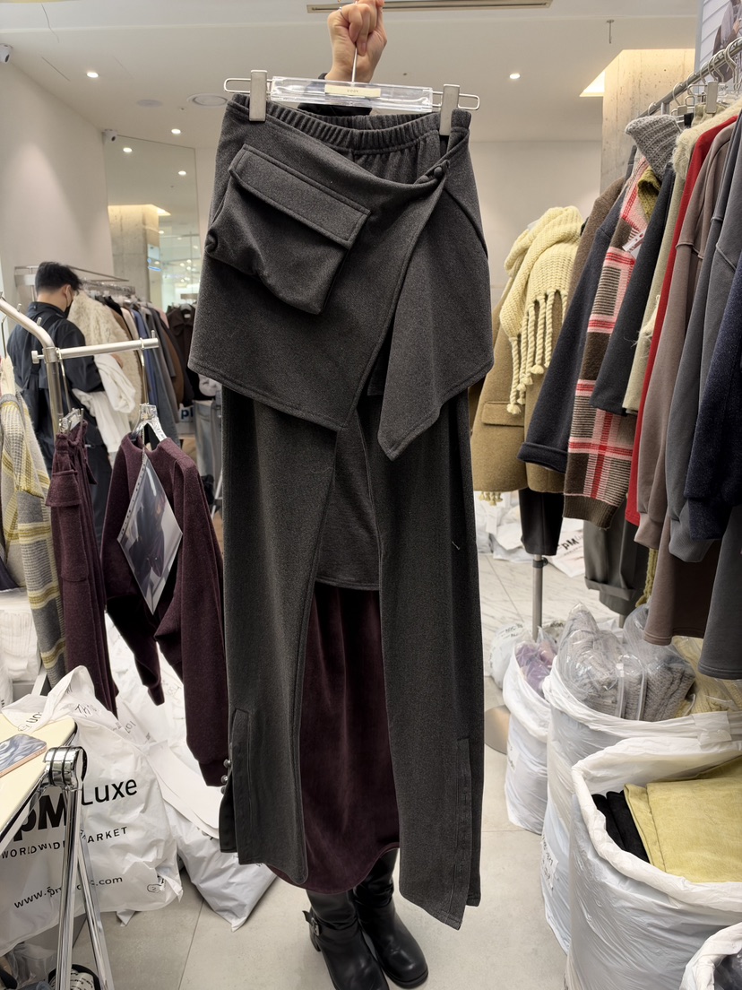 UOOV韓國直郵女士新款推薦熱賣真品人氣職業休閑時尚裙褲UOOV裙褲圖色2