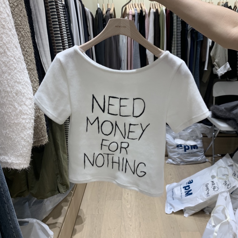 MONROE東大門代購女士新品人氣熱賣時尚職業休閑推薦真品T恤MONROET恤圖色2