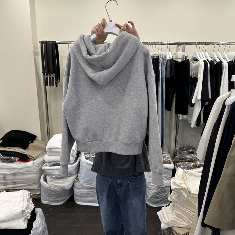 OUTFIT/SOAP AMD WATER韓國直郵女士新品職業衛衣連帽衫加絨OUTFIT/SOAP AMD WATER衛衣