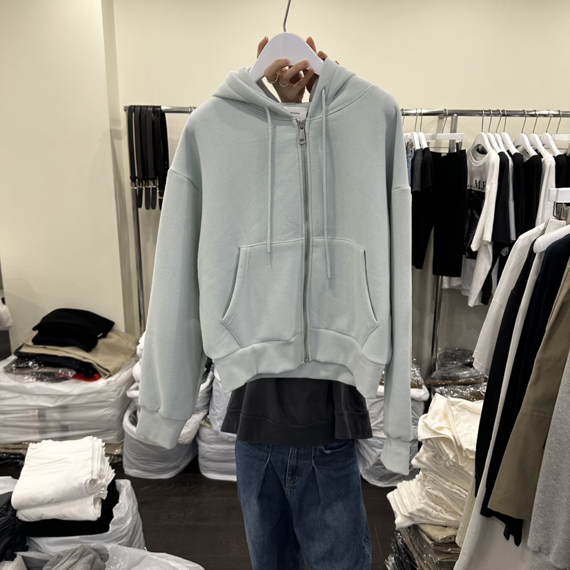 OUTFIT/SOAP AMD WATER韓國直郵女士新品職業衛衣連帽衫加絨OUTFIT/SOAP AMD WATER衛衣圖色1