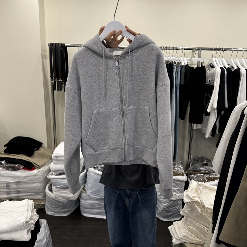 OUTFIT/SOAP AMD WATER韓國直郵女士新品職業衛衣連帽衫加絨OUTFIT/SOAP AMD WATER衛衣圖色2