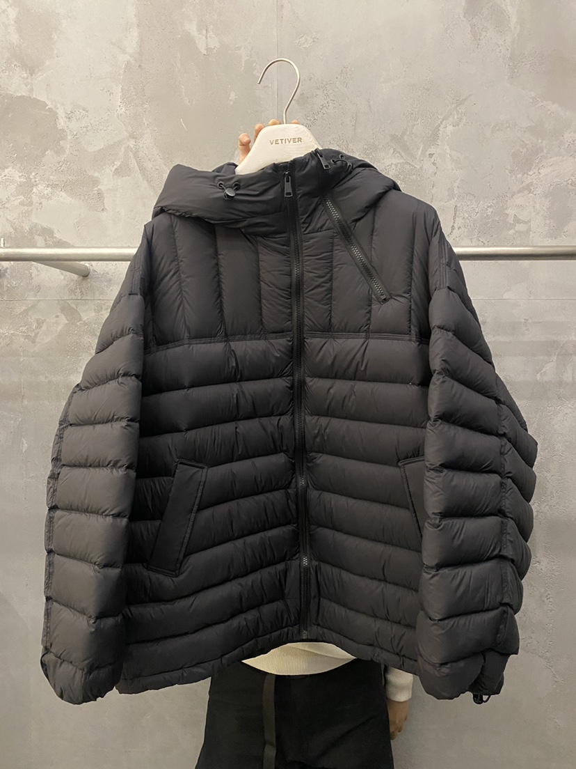 THE VETIVER-A東大門實拍女裝新款職業短款羽絨服羽絨服修身連帽VETIVER短款羽絨服圖色3