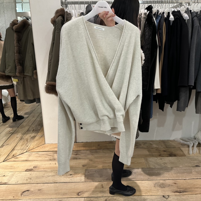 CREAM VILLA東大門代購女裝新品時尚毛衣CREAM VILLA毛衣圖色1