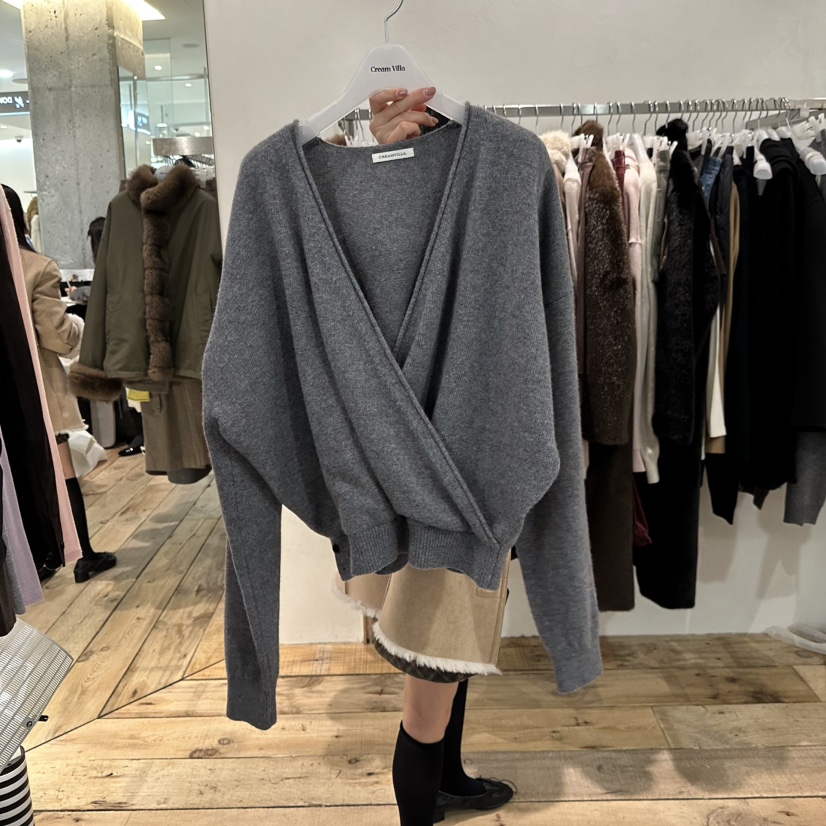 CREAM VILLA東大門代購女裝新品時尚毛衣CREAM VILLA毛衣圖色3
