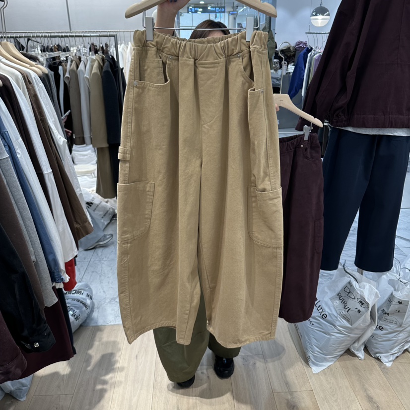 REVE-L東大門直郵女裝新品真品休閑推薦熱賣人氣休閑褲棉質REVE-L休閑褲圖色2