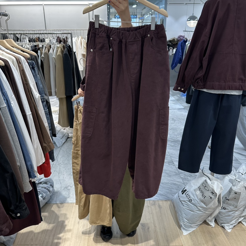 REVE-L東大門直郵女裝新品真品休閑推薦熱賣人氣休閑褲棉質REVE-L休閑褲圖色3