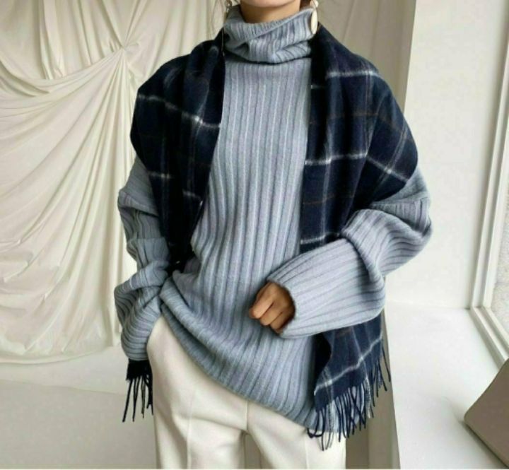 EBADA東大門直郵女裝新品推薦熱賣人氣真品職業時尚圍巾披肩EBADA圍巾/披肩圖色4
