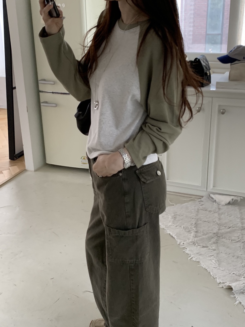 LA CREME東大門直郵女裝新款熱賣時尚休閑推薦人氣長袖T恤LA CREME長袖T恤