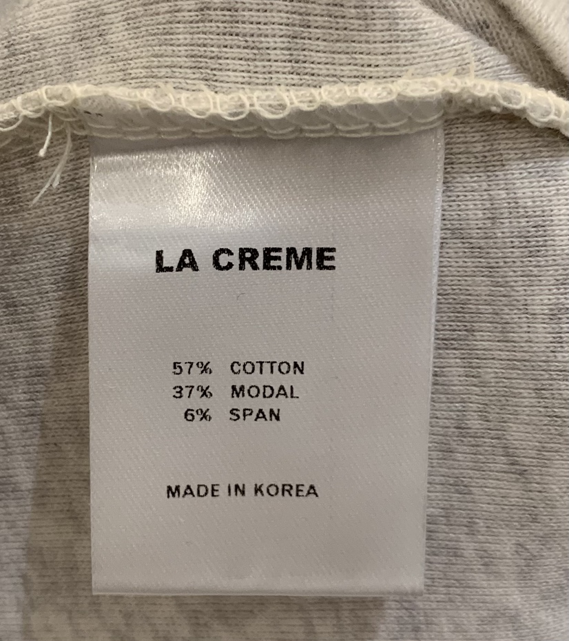 LA CREME東大門直郵女裝新款熱賣時尚休閑推薦人氣長袖T恤LA CREME長袖T恤