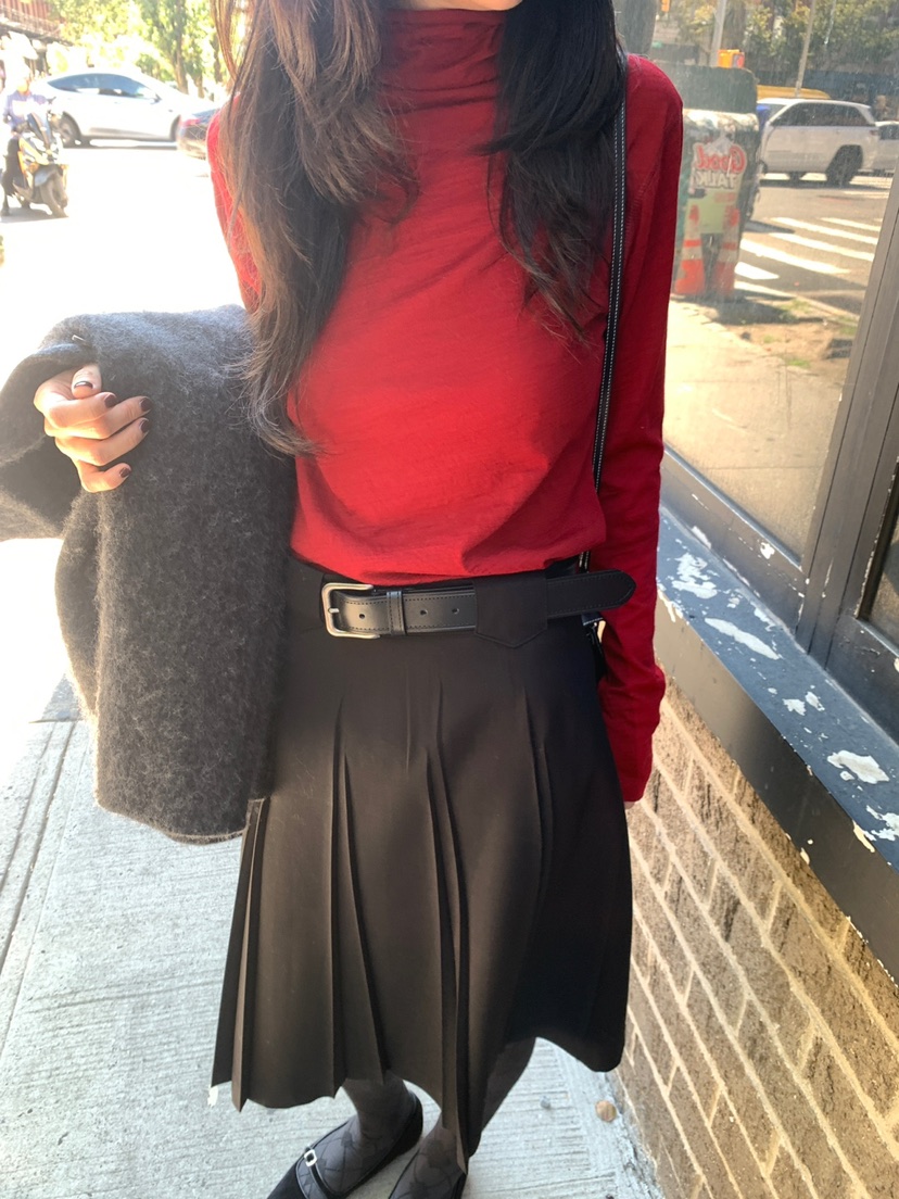 UNDERSON東大門實拍女裝新款推薦真品休閑人氣時尚腰帶腰帶UNDERSON腰帶