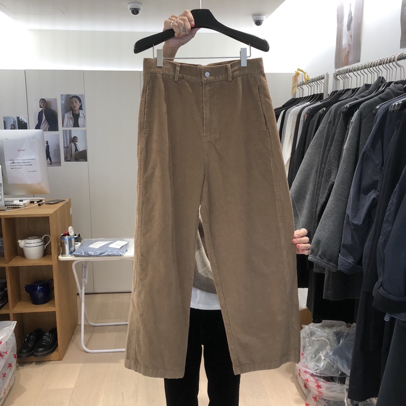 THE STARDUST韓國代購女裝新款人氣休閑真品休閑褲燈芯絨THE STARDUST休閑褲圖色1