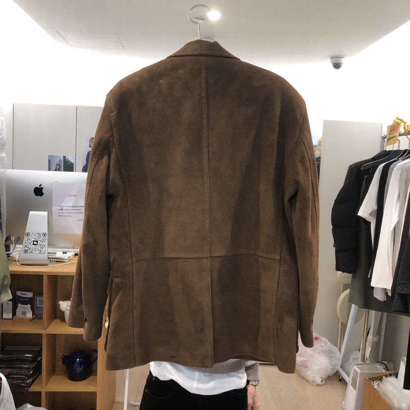 THE STARDUST東大門直郵女裝新品真品休閑推薦短款大衣麂皮THE STARDUST短款大衣