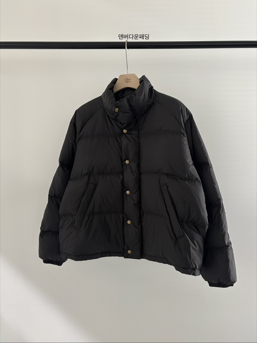 VERGAMOT東大門代購女士新品推薦人氣熱賣短款羽絨服羽絨服VERGAMOT短款羽絨服圖色3黑色