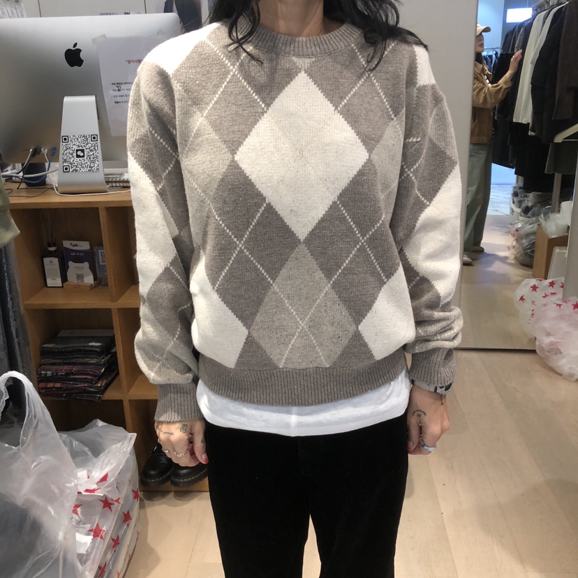 THE STARDUST韓國代購女裝新品真品熱賣人氣時尚推薦毛衣THE STARDUST毛衣圖色1