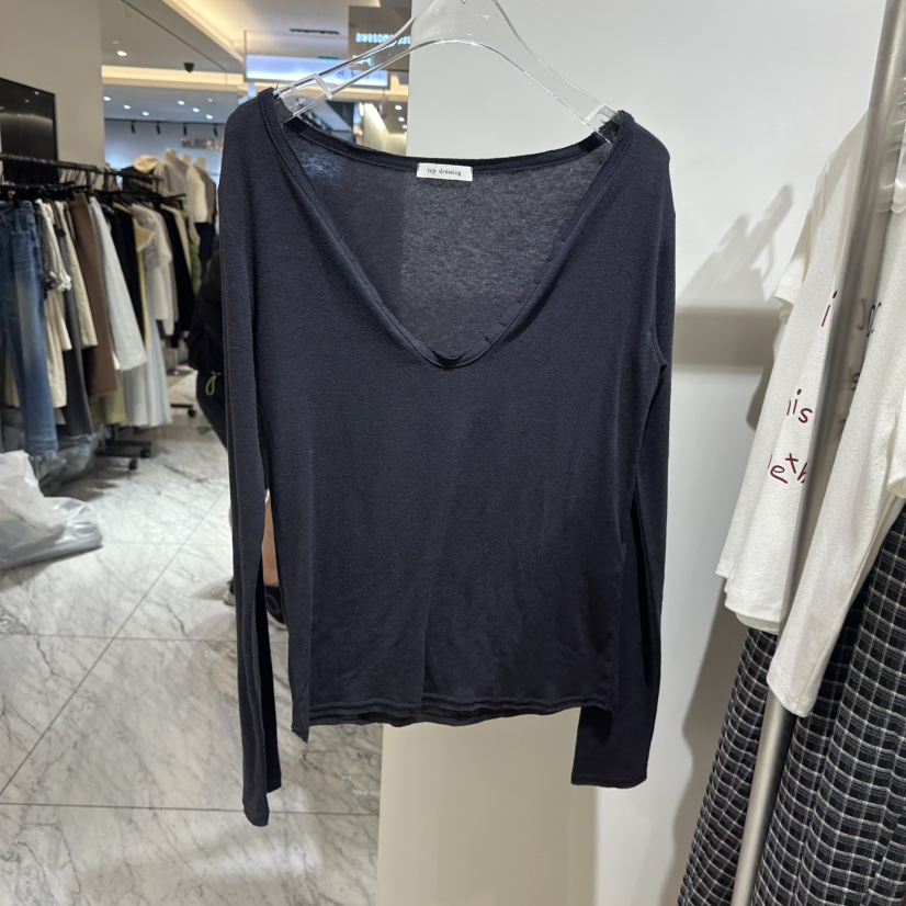 TOPDRESSING東大門實拍女士新品人氣休閑真品熱賣長袖T恤TOPDRESSING長袖T恤圖色2