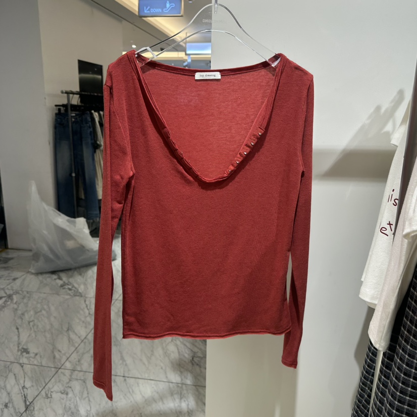 TOPDRESSING東大門實拍女士新品人氣休閑真品熱賣長袖T恤TOPDRESSING長袖T恤圖色3