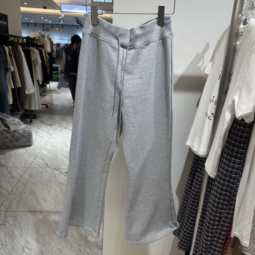 TOPDRESSING東大門代購女士新款人氣真品休閑褲七分褲保暖TOPDRESSING休閑褲圖色1