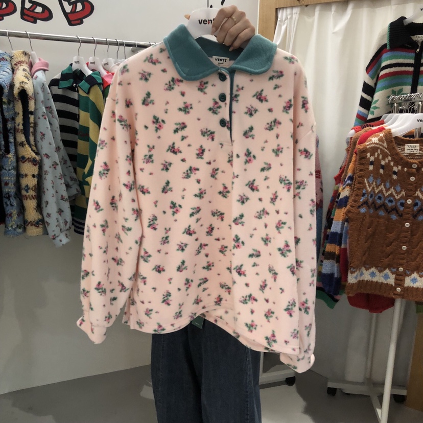 VENTI韓國直郵女士新品人氣真品熱賣推薦時尚職業休閑衛衣VENTI衛衣圖色2
