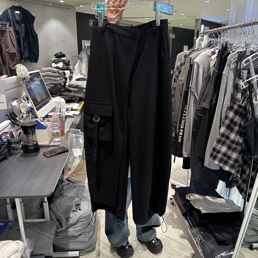 HERTZ-P東大門代購女士新品真品休閑推薦職業熱賣休閑褲HERTZ-P休閑褲圖色2黑色