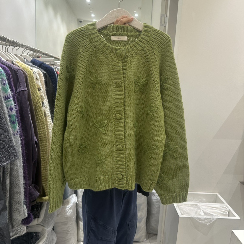 ASOME韓國代購女士新款熱賣真品休閑時尚職業人氣毛衣刺繡A.SOME毛衣圖色1