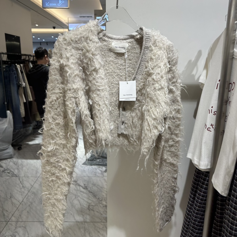 TOPDRESSING東大門直郵女裝新品時尚真品休閑人氣熱賣開衫TOPDRESSING開衫圖色1