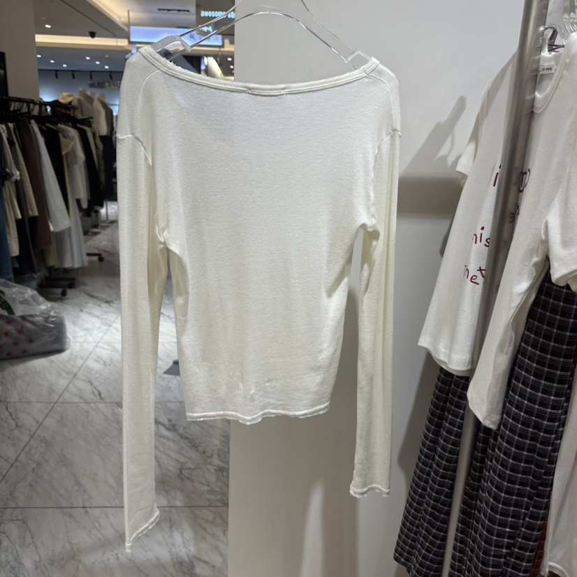 TOPDRESSING東大門實拍女士新品推薦休閑職業人氣長袖T恤TOPDRESSING長袖T恤