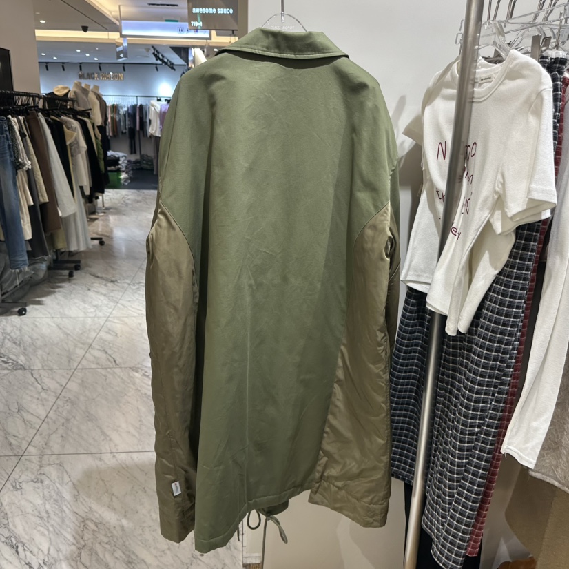TOPDRESSING東大門代購女裝新品熱賣休閑推薦職業長款棉服棉TOPDRESSING長款棉服