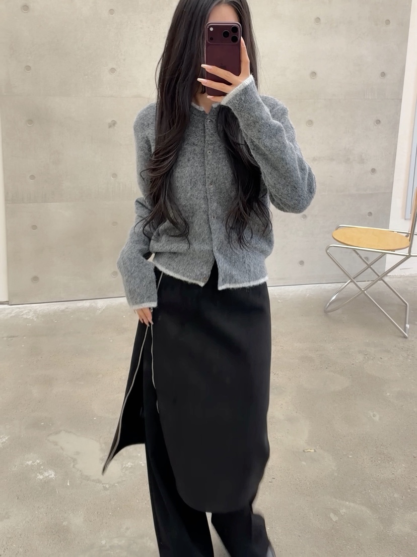 ELIA韓國代購女士新品推薦熱賣人氣時尚休閑真品開衫ELIA STUDIO開衫