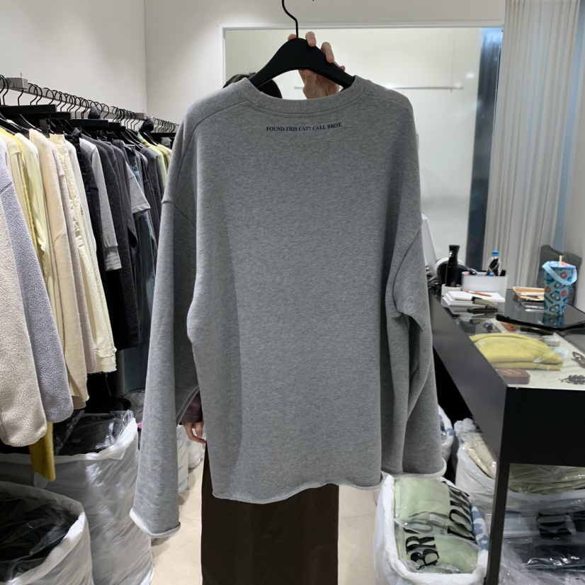 BROT韓國直郵女裝新品推薦人氣時尚休閑真品衛衣加絨運動BROT衛衣
