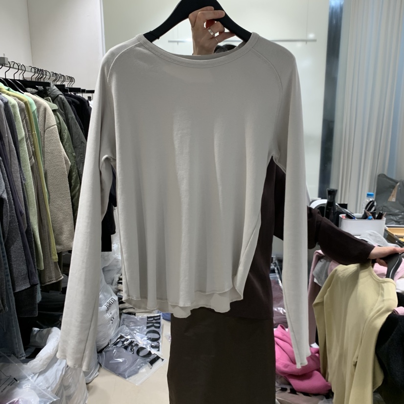 BROT韓國直郵女裝新品休閑人氣真品熱賣推薦時尚長袖T恤BROT長袖T恤圖色5